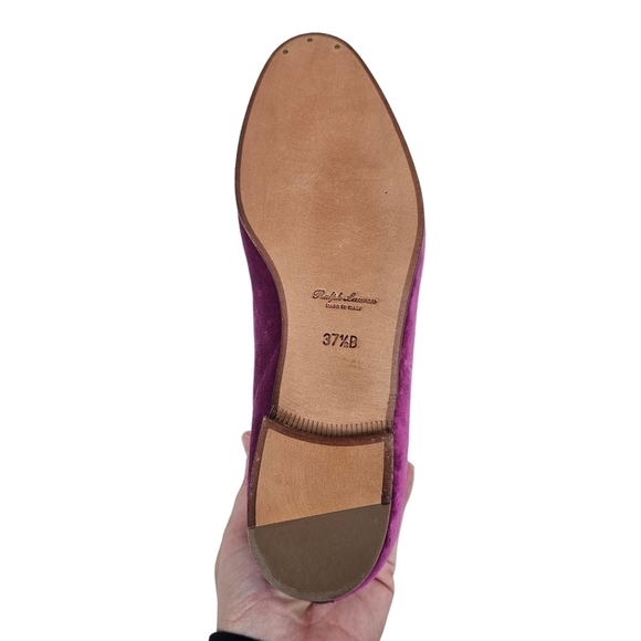 Ralph Lauren Collection Alonzo Velvet Loafer (Single Shoe) - ONLY ONE SHOE - Picture 8 of 9